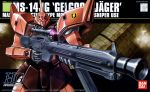  80s character_name gelgoog gelgoog_jager gun gundam gundam_0080 mecha official_art scan scope space weapon 