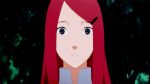  &gt;_&lt; 1girl animated animated_gif closed_eyes lowres naruto naruto_shippuuden o3o redhead uzumaki_kushina 