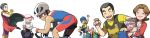  10s dragon_tamer_(pokemon) expert_(pokemon) npc_trainer official_art pokefan pokemon pokemon_(game) pokemon_oras triathlete_(pokemon) vector_trace youngster_(pokemon) 