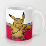  chewbacca crossover cup mug pikachu pokemon star_wars 