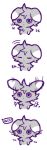  closed_eyes comic espurr no_humans pixiv_manga_sample pokemon ranyui_(yupipipi) resized simple_background solo translation_request violet_eyes white_background 