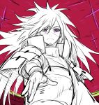  1boy boring_(brtgm) long_hair male_focus monochrome naruto naruto_shippuuden solo spiky_hair uchiha_madara uchiha_madara_(edo_tensei) 