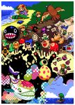  beach bird bow-wow_(the_legend_of_zelda) cello chain_chomp cucco drum flower ghini hair_flower hair_ornament harp hat instrument like_like link long_hair marin_(the_legend_of_zelda) super_mario_bros. moldorm mouse nintendo nostalgic_ghost ocarina ocean octorok owl photographer_mouse pixel_art raft redhead seagull stalfos super_mario_bros. the_legend_of_zelda the_legend_of_zelda:_link&#039;s_awakening wind_fish wizzrobe zora 