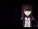  black koakuma long_hair purple_eyes purple_hair touhou wallpaper 