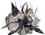  8981 bad_id feathers long_hair red_eyes rozen_maiden silver_hair suigintou 