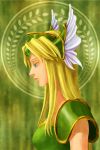  blue_eyes head_wings headwings kokarina long_hair profile riesz seiken_densetsu seiken_densetsu_3 