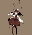  musical_note mystia_lorelei notes shikimi_(artist) shikimi_(yurakuru) thighhighs touhou 