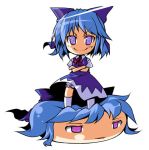  ? blue_hair cirno code_geass geass parody ribbon touhou utsurogi_angu yukkuri_shiteitte_ne ⑨ 