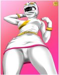  breasts gaowhite hyakujuu_sentai_gaoranger legs pose queen_vegeta_69 super_sentai taiga_sae 