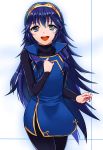  1girl blue_hair female fire_emblem fire_emblem:_kakusei hairband long_hair looking_at_viewer lucina sawako68 solo 