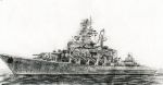  fusou_(fuso0205) highres monochrome russian_navy slava-class_cruiser traditional_media 