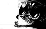  creepy cubone gastly gengar haunter highres nintendo pokemon shadow wallpaper 