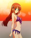  1girl absurdres bikini breasts da_capo highres long_hair shirakawa_kotori solo swimsuit 