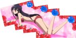  1girl amakusa_shino bikini breasts highres long_hair screencap seitokai_yakuindomo swimsuit tagme 