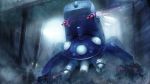  cyberpunk ghost_in_the_shell ghost_in_the_shell_stand_alone_complex highres mecha no_humans robot science_fiction tachikoma takashima weapon 