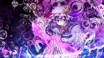  1girl book bow crescent female hat highres long_hair patchouli_knowledge purple_hair solo tobi_(nekomata_homara) touhou violet_eyes 