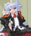  long_hair lowres mof mof&#039;s_silver_haired_twintailed_girl mof's_silver_haired_twintailed_girl oekaki original silver_hair sitting thighhighs twintails very_long_hair 
