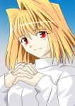  arcueid_brunestud blonde_hair red_eyes tsukihime yuu_rai 