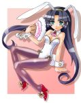   rabbit_ears cuffs fan high_heels katahira_masashi  