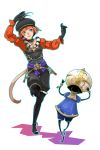  final_fantasy final_fantasy_xi hat mithra puppet puppetmaster robot tail 
