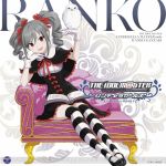  1girl album_cover bird character_name cover drill_hair gloves idolmaster idolmaster_cinderella_girls kanzaki_ranko official_art owl red_eyes silver_hair thigh-highs twin_drills twintails white_gloves 