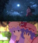  3girls anime_coloring female houraisan_kaguya maikaze moon multiple_girls patchouli_knowledge remilia_scarlet tokine_(maikaze) touhou touhou_musou_kakyou 