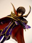  black_hair cape code_geass figure gloves lelouch_lamperouge male photo simple_background violet_eyes 