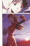  90s bandage color end_of_evangelion ikari_shinji lcl neon_genesis_evangelion plugsuit redhead souryuu_asuka_langley 