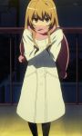  aisaka_taiga cap coat highres pantyhose scarf screencap stitched toradora! 