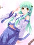  detached_sleeves gotou_jin green_hair kochiya_sanae moriya_suwako touhou 