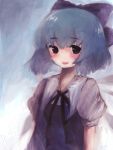  bad_id blue_hair cirno female hinata_shou the_embodiment_of_scarlet_devil touhou wings 