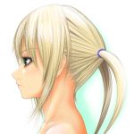  blonde_hair dclc face green_eyes hayate_no_gotoku! highres profile realistic sanzen&#039;in_nagi twintails 