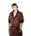  1boy advance_wars advance_wars:_days_of_ruin davis_(advance_wars) highres hiroaki_(kof) male_focus official_art solo uniform 