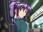  90s guitar_case instrument_case long_hair matsuoka_chie ponytail sentimental_graffiti train_station 