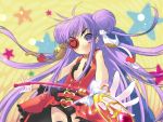  1girl game_cg itou_noiji matching_hair/eyes peace@pieces purple_hair solo tagme violet_eyes wand yamada_maririn 