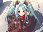  1girl animal_ears blue_hair cat_ears death-sensei game_cg itou_noiji peace@pieces piyo_(peace@pieces) red_eyes solo tagme 