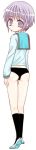  nagato_yuki panties school_uniform serafuku suzumiya_haruhi_no_yuuutsu underwear yunico 