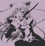  00s 1girl barasuishou high_contrast monochrome pota pota_(nabrinko) purple rozen_maiden solo 