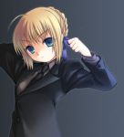  fate/stay_night fate/zero fate_(series) formal lowres pant_suit saber suit umitsuki_kouna 