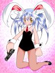  1girl animal_ears bunny_girl bunnysuit enomoto_pere fishnet_pantyhose fishnets original pantyhose rabbit_ears solo 