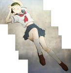  fuura_kafuka sayonara_zetsubou_sensei school_uniform screencap serafuku stitched 