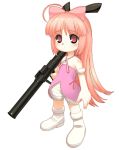  a1 bazooka cosplay cute_&amp;_girly_(idolmaster) hoihoi-san ichigeki_sacchuu!!_hoihoi-san idolmaster minase_iori minase_iori_(cosplay) parody weapon 