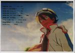  1boy lowres male_focus production_art simon solo tengen_toppa_gurren_lagann 