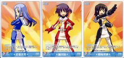 asakaze_risa card card_(medium) hanabishi_miki hayate_no_gotoku! pose segawa_izumi sentai 