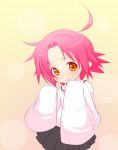  :3 ahoge animated animated_gif kogami_akira lucky_star oversized_clothes pink_hair translation_request 