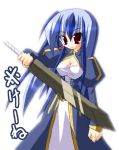  1girl character_name cosplay fate/stay_night fate_(series) female ichidai_taisa kamishirasawa_keine lowres parody saber saber_(cosplay) solo touhou 