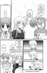  2girls blush comic english fate_testarossa hard_translated lyrical_nanoha mahou_shoujo_lyrical_nanoha mahou_shoujo_lyrical_nanoha_strikers military military_uniform monochrome multiple_girls o_o pregnant takamachi_nanoha translated twintails uniform yuri 