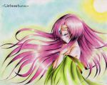  akira_(artist) blood blush grolla_seyfarth liebea_palesch long_hair pink_hair purple_hair rosenkreuzstilette violet_eyes 