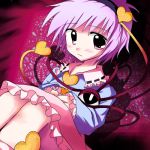  komeiji_satori pink_eyes pink_hair touhou 