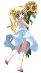  blonde_hair blue_eyes dress emily_(pure_dream) source_request twintails 